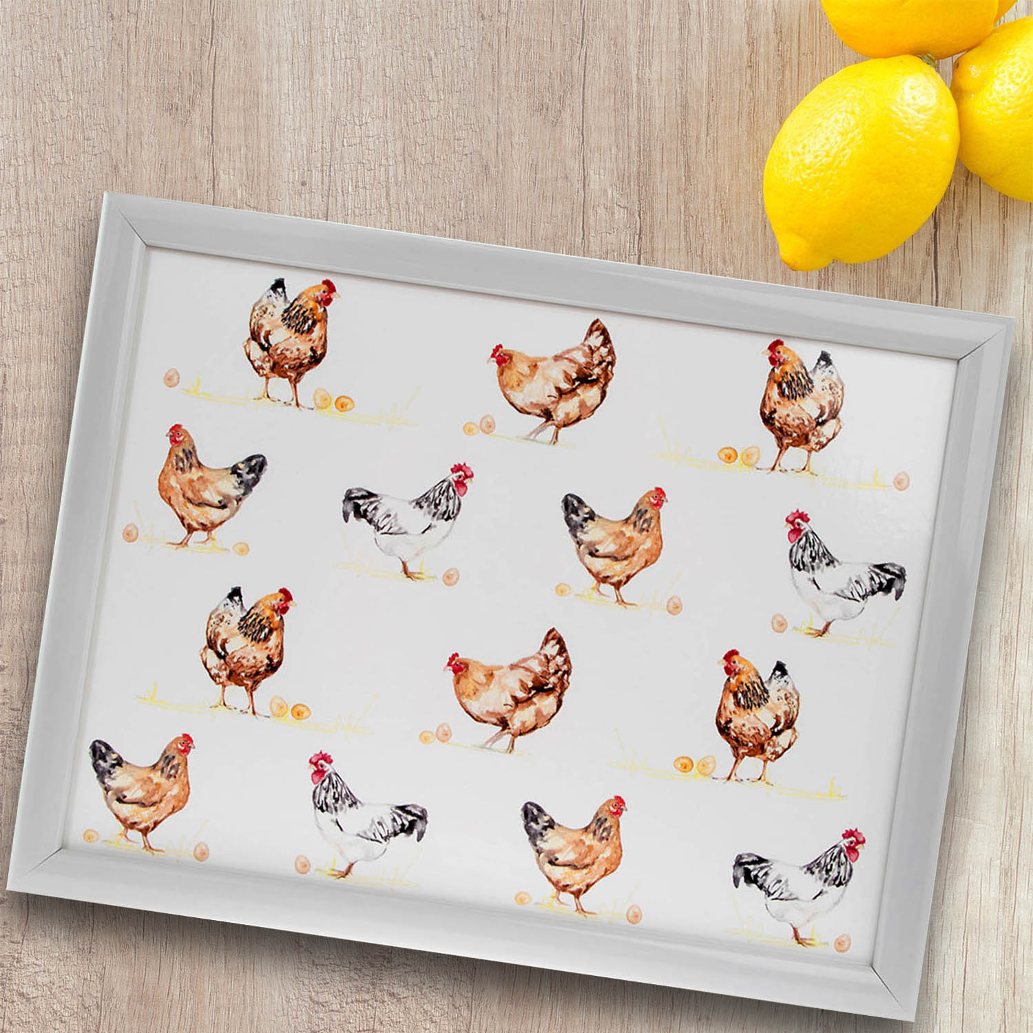 Chicken Themed Kitchen Accessories Cork Placemats Coasters Dinner